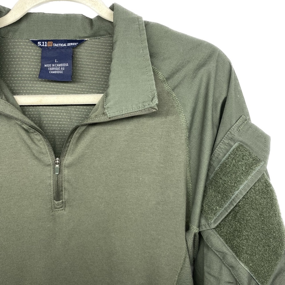 5.11 Tactical Rapid Assault Shirt Green Men’s Size Large